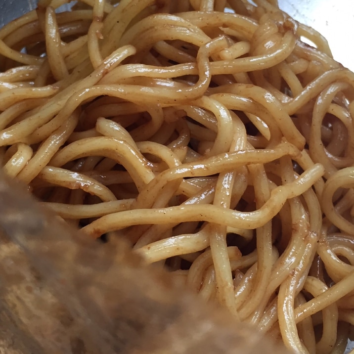 レンジで簡単☆焼かない焼きそば☆